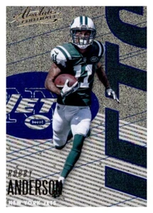 2018 Absolute Sparkle Foil Robby Anderson NFL PWE Parallel Insert Jets #75 - Picture 1 of 2