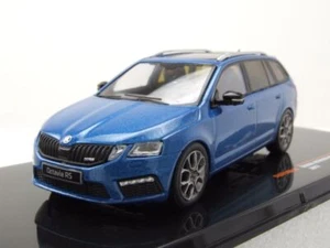 Skoda Octavia RS Kombi 2014 blau metallic Modellauto 1:43 ixo models