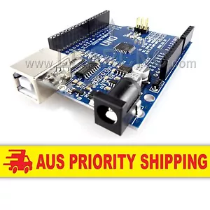 Arduino-Compatible Uno R3 ( ATMega328P ) + USB Cable + AU Stock + Fast Ship - Picture 1 of 2