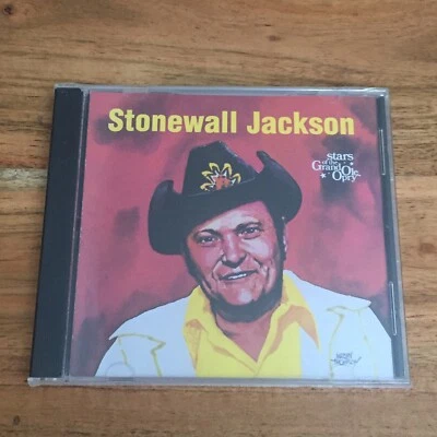 Stonewall Jackson Stars Of The Grand Ole Opry (CD, 1981) Crack In Case Foto 1 de 4