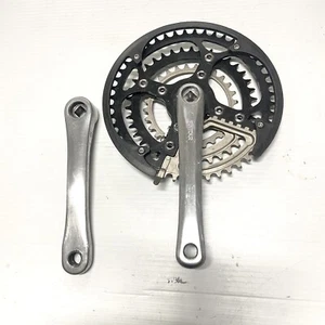 VINTAGE SUNTOUR AUTOMATIC TRANSMISSION SYSTEM CRANKSET BROWNING BEAST 175MM READ - Picture 1 of 6