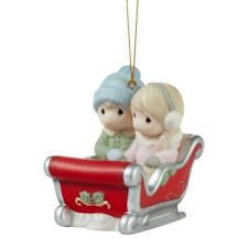 Precious Moments - A Cozy Ride By Your Side - Christmas Ornament 231034