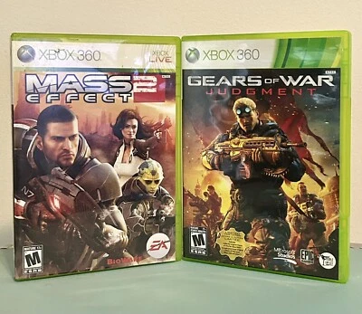 BUNDLE! Gears of War: Judgment + Mass Effect 2 XBOX 360 - Image 1 of 4