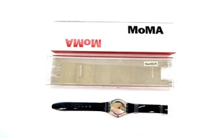 NEW Swatch Watch MOMA BLACK GZ406 Special Collection Limited Edition 2000 - Picture 1 of 10