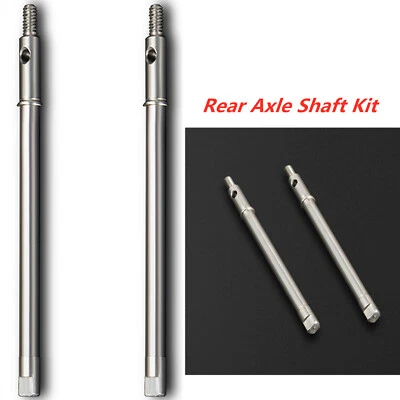 Rear Axle Shaft Kits for Axial SCX24 90081 Model RC Car Stainless Steel - Image 1 of 4