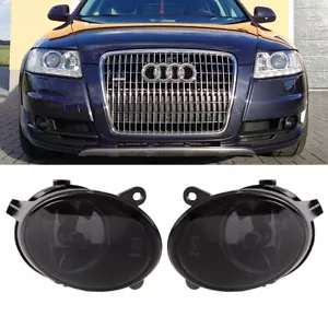 Satz H7 Nebelscheinwerfer Klarglas Smoke passt für Audi A6 4F 4F2 4F5 2004-2008 - Bild 1 von 6