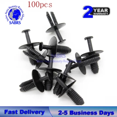 Retenedor de clip de remache para umbral de puerta de parachoques 51118174185 100 un. para BMW E38 E39 E46 Foto 1 de 4