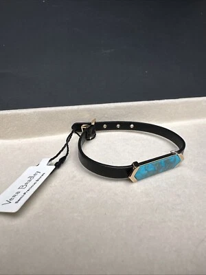 Vera Bradley Turquoise Gold Tone Buckle Bracelet - Brand New w/ Tags- MSRP $48 - Image 1 of 4