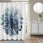 Madison Park 200Tc Cotton Percale Shower Curtain In Aqua Finish Mp70-4800
