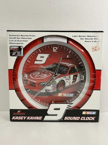 Kasey Kahne #9 Wall Sound Clock Nascar Cover