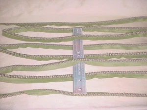 21Y PHOENIX TRIM 50214-0274 SPANISH MOSS GREY GREEN CORD DRAPERY UPHOLSTERY TRIM - Picture 1 of 3