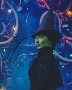 Emma Kingston HAND Signed 8x10 Photo, Autograph, Wicked The Musical Elphaba (D) - Picture 1 of 2