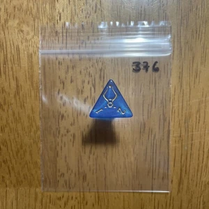 🎲 FREE w/10 dice! MTG d4 Spindown Life Counter die Amonkhet AKH HOU Blue 376 - Picture 1 of 1