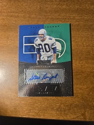 2016 Panini Donruss Signature Series HOFer Autograph Of Steve Largent !!! #TT-SL - Image 1 of 4