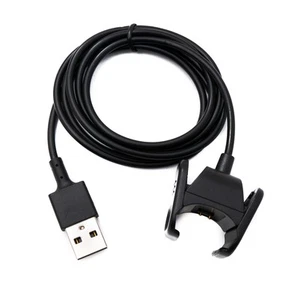 SYSTEM-S USB 2.0 Câble 94 CM Chargeur pour Fitbit Charge 3 Smartwach en Noir - Zdjęcie 1 z 4