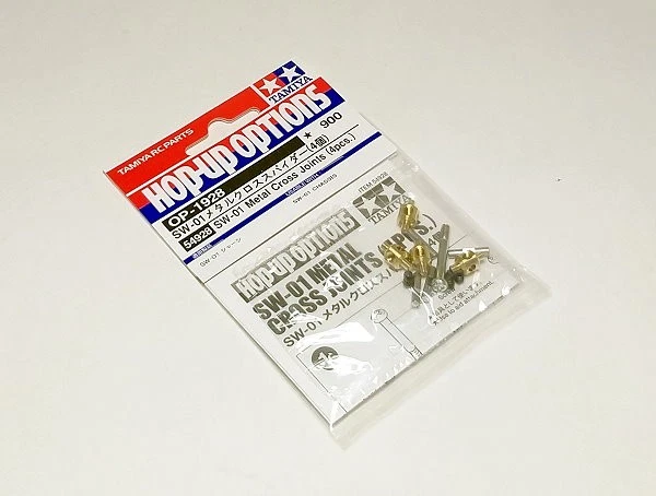 Tamiya Hop-Up Options RC Model SW-01 Metal Cross Joints (4pcs.) OP-1928 54928 - Image 1 of 1