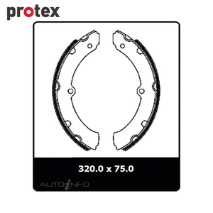 BRAKE SHOES N1635 - Picture 1 of 1