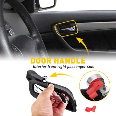 内部内门把手前右乘客侧适用于 2003 - 2007 年本田雅阁 — 第 1/4 张图片