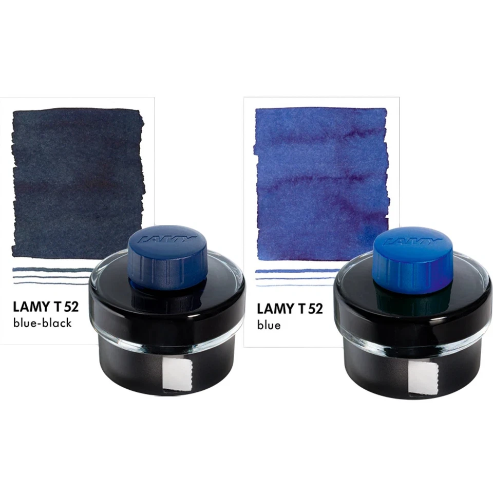 LAMY Tintenfass T52 Löschbare Tintenglas Blau/Blau-Schwarz Original 50ml - Bild 1 von 4