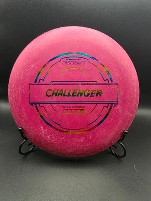 Discraft Challenger 174g Putter 6.5/10 Ink Disc Golf Putt Approach Purple - Image 1 of 2