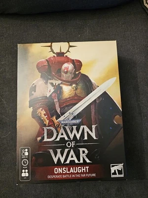Warhammer 40K Dawn of War Onslaught Board Game NO MINIATURES - Image 1 of 4