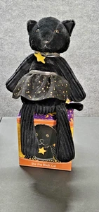 Scentsy Star The Black Cat Buddy Plüsch 2022 Halloween Harvest Collection mit Box - Bild 1 von 13