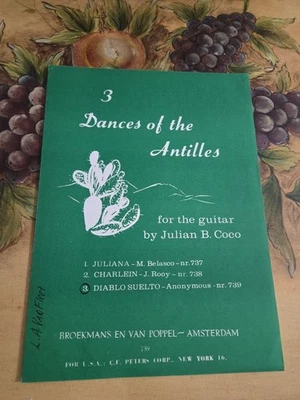 Julian B.Coco Diablo Suelto Для Классической Гитары Чрезвычайно Редкие Нотные Ноты - Изображение 1 из 2