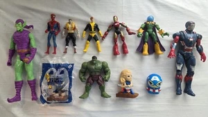 Vintage & Modern Marvel Action Figure Lot - Spider-Man, Hulk, Iron Man & More! - Picture 1 of 13