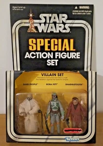 Star Wars Special Action Figur Villain Set Boba Fett Snaggletooth NEU Sealed OK - Bild 1 von 12