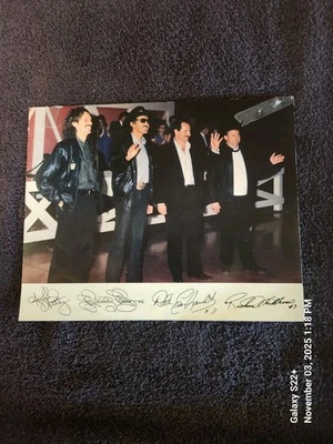 FOTO FIRMADA AUTOMÁTICA de Dale Earnhardt, Richard Petty, Kyle Petty, Richard Childress.  Foto 1 de 4