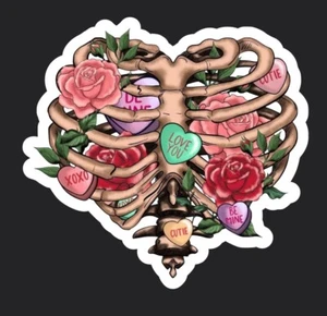 Pegatina del Día de San Valentín - muchos tamaños - se envía desde Pensilvania - Imagen 1 de 3