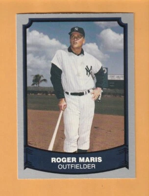 Roger Maris New York Yankees 1988 Pacific Legends I #89 Fargo Dakota del Norte 4V Foto 1 de 2