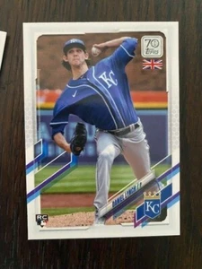 2021 TOPPS UK EDITION ROOKIE CARD KANSAS CITY ROYALS DANIEL LYNCH #135 - Picture 1 of 1
