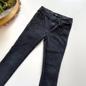 • Hudson Black Jeweled Skinny Jeans • Size 10 - Picture 1 of 8