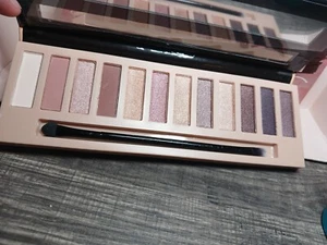 L.A. Girl NUDES Beauty Brick 12 Color EYE SHADOW Palette Makeup New - Picture 1 of 3
