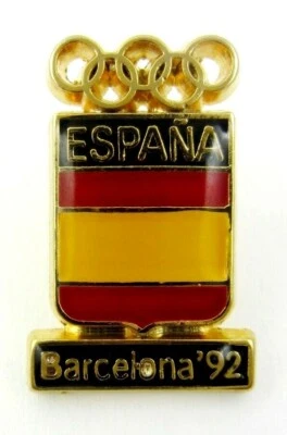 Spain NOC Espana Olympic Committee Olympic Team Pin 1992 Barcelona Olympic Games - Image 1 of 4