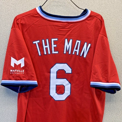 Vintage St Louis Cardinals Stan Musial Jersey MLB Adult XL Red SGA The Man #6 Cover