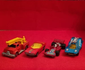Lotto Di 4 Modellini Matchbox Vintage Anni '70 - Foto 1 di 18