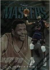 1997-98 Finest New York Knicks Basketball Card #124 Patrick Ewing S