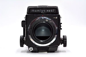 [N.Mint] Mamiya RB67 Pro S + Sekor C 127mm f3.8 + 120 Film Back From JAPAN - Picture 1 of 12