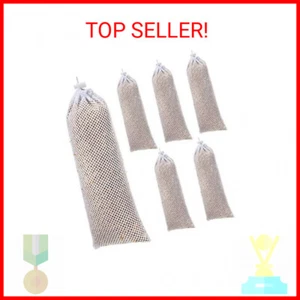 Weewooday 6 Pieces Finch Sock Feeder Thistle Socks Bird Feeder Instant Seed Sack - Picture 1 of 2