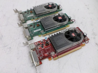 3 x ATI Radeon HD 3450 256MB PCI-Express S-Video DMS-59 Video Card 102B6290200 - Image 1 of 4
