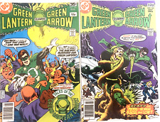 GREEN LANTERN # 106-107. (2ND SERIES).  (2 ISSUE 1978 LOT.)  BLACK CANARY APP.