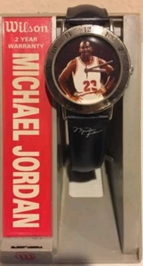 Vintage Michael Jordan Watch Wilson w/Display  - Picture 1 of 2