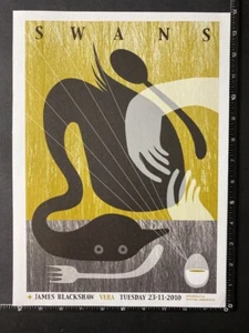 SWANS JAMES BLACKSHAW - GIG POSTER ART PRINT 10"X14" [L243] - Imagen 1 de 1