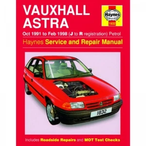 Opel Astra Vauxhall 10.1991-02.1998 Benzin workshop manual Haynes - Bild 1 von 5