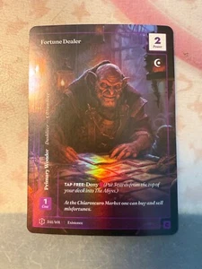 Maravillas de la Primera Existencia 1ª Edición Lámina Sin Forma Fortune Dealer #341/401 - Imagen 1 de 2