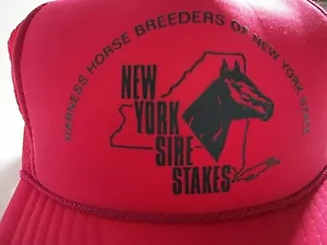 NY SIRE STAKES Cap Harness Pferderennen New York Rennbahn Mesh Snapback OSFA - Bild 1 von 4