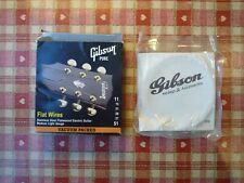 GIBSON PURE FLAT WIRES STEEL GUITAR STRINGS 11-51 c1995 VINTAGE - BIT OF HISTORY for sale