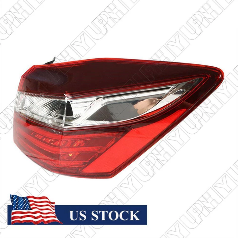 Luz trasera exterior pasajero coche repuesto para Honda Accord 2016-2017 sedán 4 puertas Foto 1 de 4